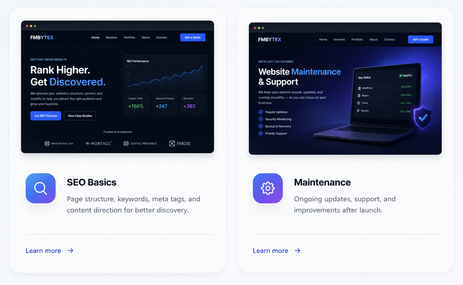 Premium SEO dashboard screenshot